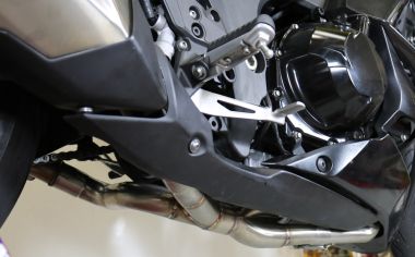 Escape compatible con Kawasaki Z 1000 Sx 2011-2016, Decatalizzatore, Tubo supresor de catalizador 