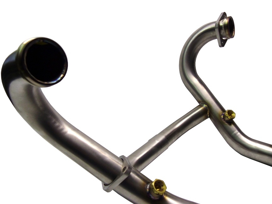Escape compatible con Bmw R 1200 Gs -Adventure 2005-2010, Decatalizzatore, Tubo supresor de catalizador 