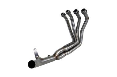 Escape compatible con Kawasaki Z 900 2017-2024, Decatalizzatore, Tubo supresor de catalizador 