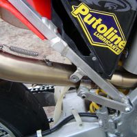 Escape compatible con Honda Crf 450 R-RX 2006-2008, Furore Nero, Escape completo homologado y legal, incluido db killer extraíble 