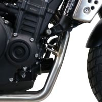 Escape compatible con Brixton CroSsfire 500 X 2022-2023, Decatalizzatore, Tubo supresor de catalizador 