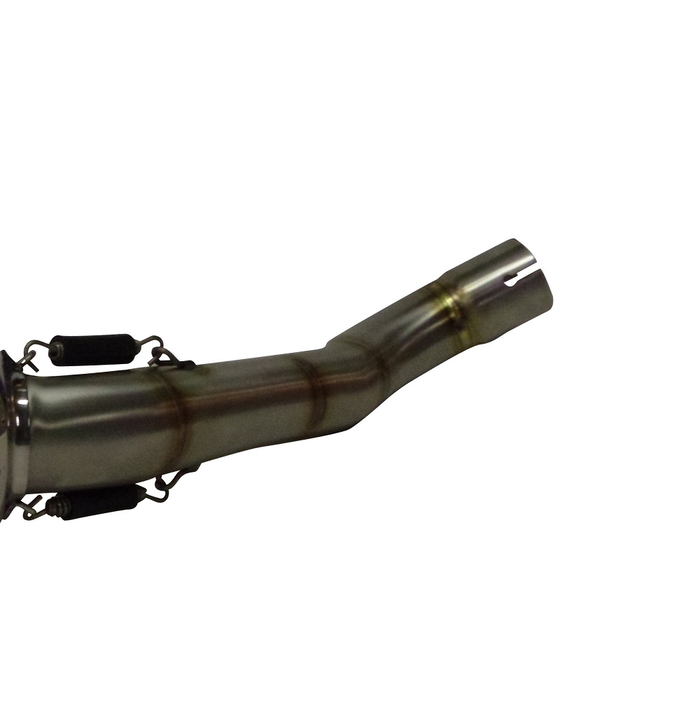 Escape compatible con Honda VFR1200X Crosstourer 2017-2020, M3 Inox , Escape legal, homologado, silenciador con db killer desmontable y tubo de conexión específico 