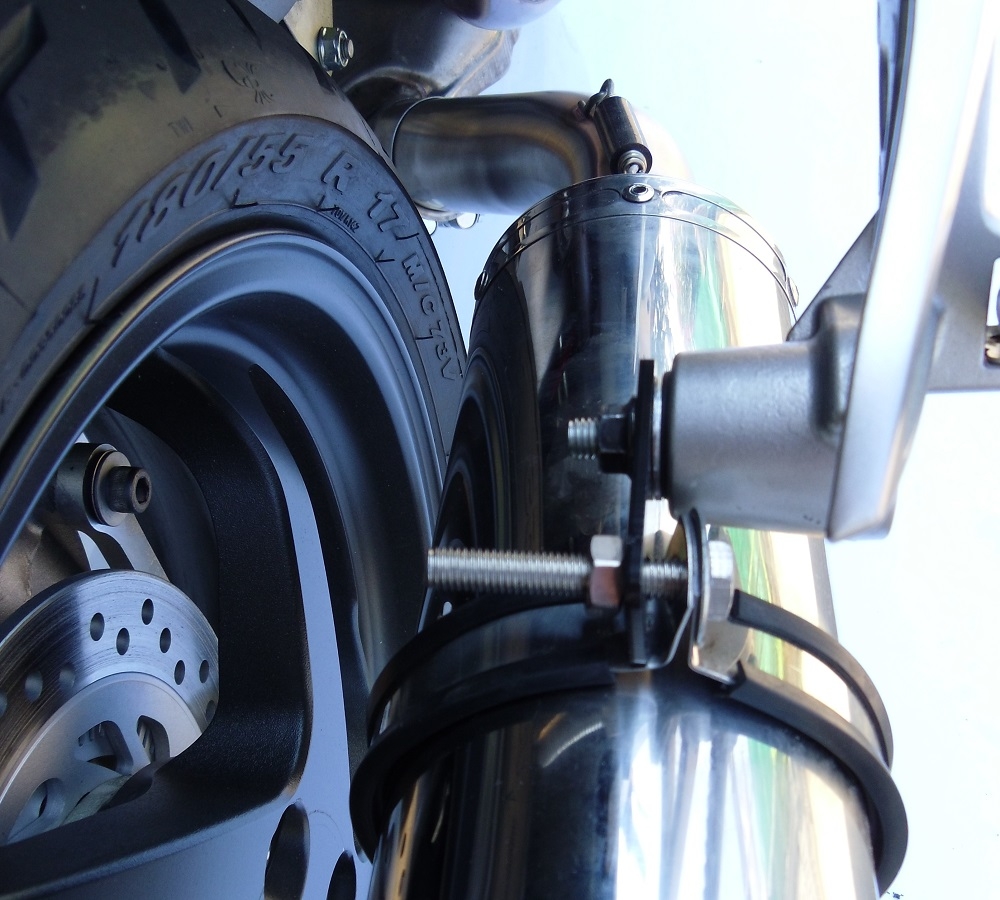 Escape compatible con Honda Vfr 800 X Crossrunner 800 2011-2014, Powercone Evo, Escape legal, homologado, silenciador con db killer desmontable y tubo de conexión específico 