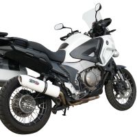 Escape compatible con Honda VFR1200X Crosstourer 2017-2020, Albus Evo4, Escape legal, homologado, silenciador con db killer desmontable y tubo de conexión específico 