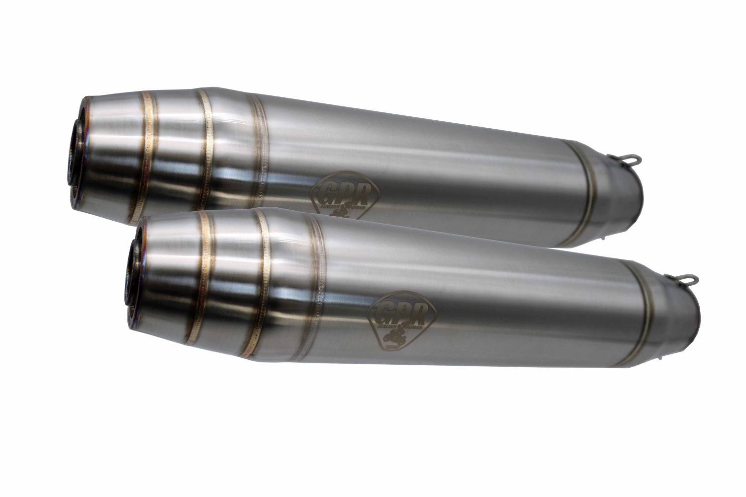 Escape compatible con Cafè Racer Cafè Racer 1980-2021, Deeptone Inox Cafè Racer, Silenciador Racing para adaptar al colector original, se suministra con db killer extraíble 