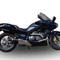 Escape compatible con Honda Dn-01 2008-2010, Furore Poppy, Escape legal, homologado, silenciador con db killer desmontable y tubo de conexión específico 