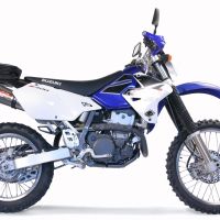 Escape compatible con Suzuki Drz 400 SM 2005-2025, Gpe Ann. titanium, Escape completo homologado y legal, incluido db killer extraíble 