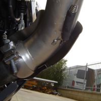 Escape compatible con Bmw K 1300 Gt 2009-2011, Furore Nero, Escape legal, homologado, silenciador con db killer desmontable y tubo de conexión específico 