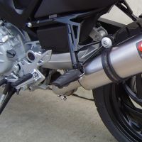 Escape compatible con Bmw F 800 -S -ST 2006-2011, Gpe Ann. titanium, Escape legal, homologado, silenciador con db killer desmontable y tubo de conexión específico 