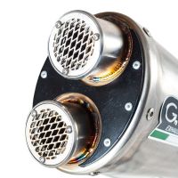 Escape compatible con Cf Moto 800 Mt Touring 2022-2024, Dual Titanium, Escape legal, homologado, silenciador con db killer desmontable y tubo de conexión específico 