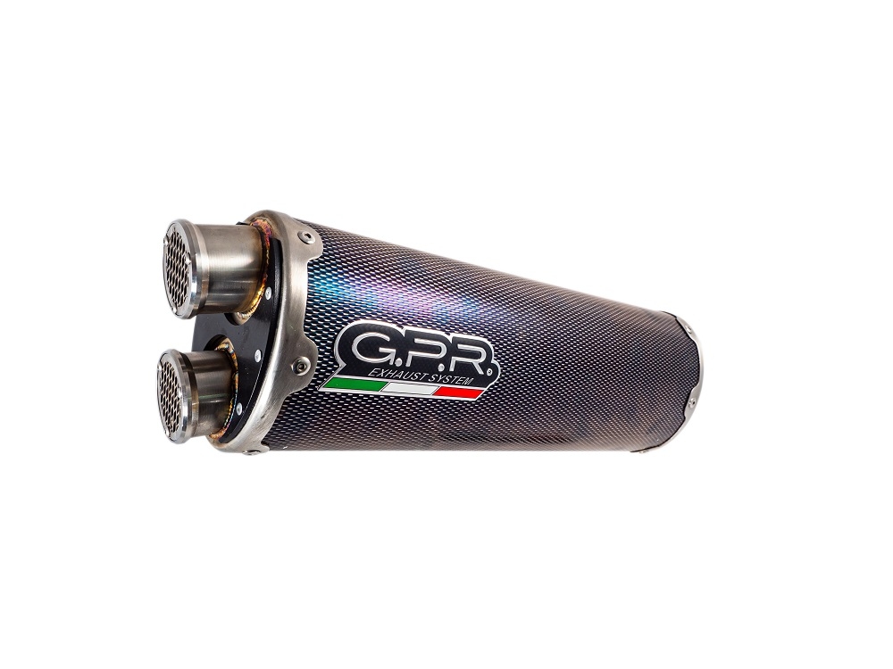 Escape compatible con Triumph Tiger 1200 Gt - Rally 2022-2024, Dual Inox, Escape legal, homologado, silenciador con db killer desmontable y tubo de conexión específico 