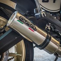 Escape compatible con Ducati Scrambler 800 2015-2016, M3 Inox , Escape legal, homologado, silenciador con db killer desmontable y tubo de conexión específico 
