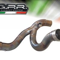 Escape compatible con Ducati Multistrada 1260 2018-2020, Decatalizzatore, Tubo supresor de catalizador 