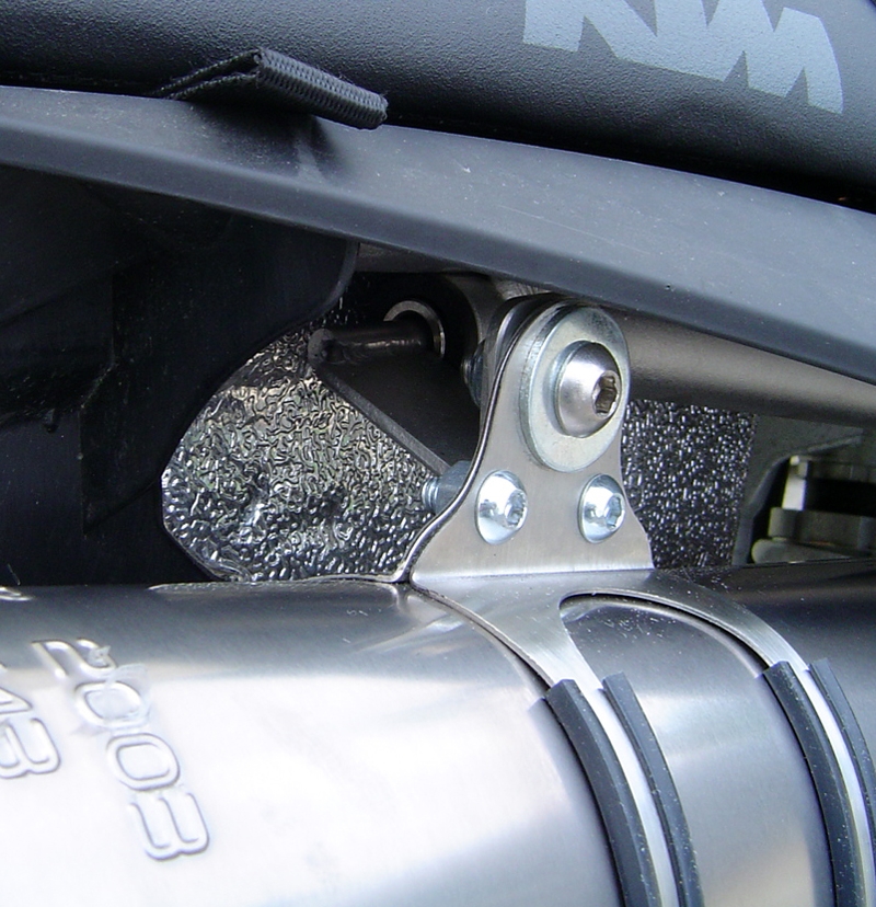 Escape compatible con Ktm Superduke 990 - R ( LC8) 2004-2012, Gpe Ann. Poppy, Par de terminales de escape homologados, con db killer extraíbles y tubos de conexión específicos 