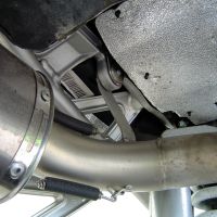 Escape compatible con Ktm Superduke 990 - R ( LC8) 2004-2012, Gpe Ann. Poppy, Par de terminales de escape homologados, con db killer extraíbles y tubos de conexión específicos 