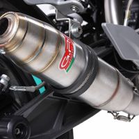 Escape compatible con Ktm Duke 200 2012-2020, Deeptone Inox, Escape legal, homologado, silenciador con db killer desmontable y tubo de conexión específico 