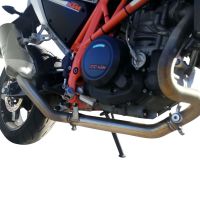 Escape compatible con Ktm Duke 690 2012-2016, Decatalizzatore, Tubo supresor de catalizador 