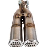 Escape compatible con Zontes Zx 310 2018-2020, F205, Escape legal, homologado, silenciador con db killer desmontable y tubo de conexión específico 