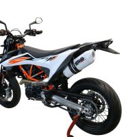 Escape compatible con Ktm Enduro 690 R 2019-2020, Albus Evo4, Escape homologaedo, legal para mercados fuera de la UE, incluido tubo de enlace y db killer extraíble 
