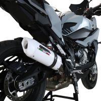 Escape compatible con Bmw S 1000 XR -M 2020-2025, Albus Evo4, Escape legal, homologado, silenciador con db killer desmontable y tubo de conexión específico 