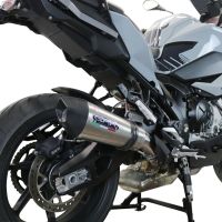Escape compatible con Bmw S 1000 XR -M 2020-2025, Gpe Ann. titanium, Escape racing, silenciador con tubo de conexion, articulo sin homologacion 