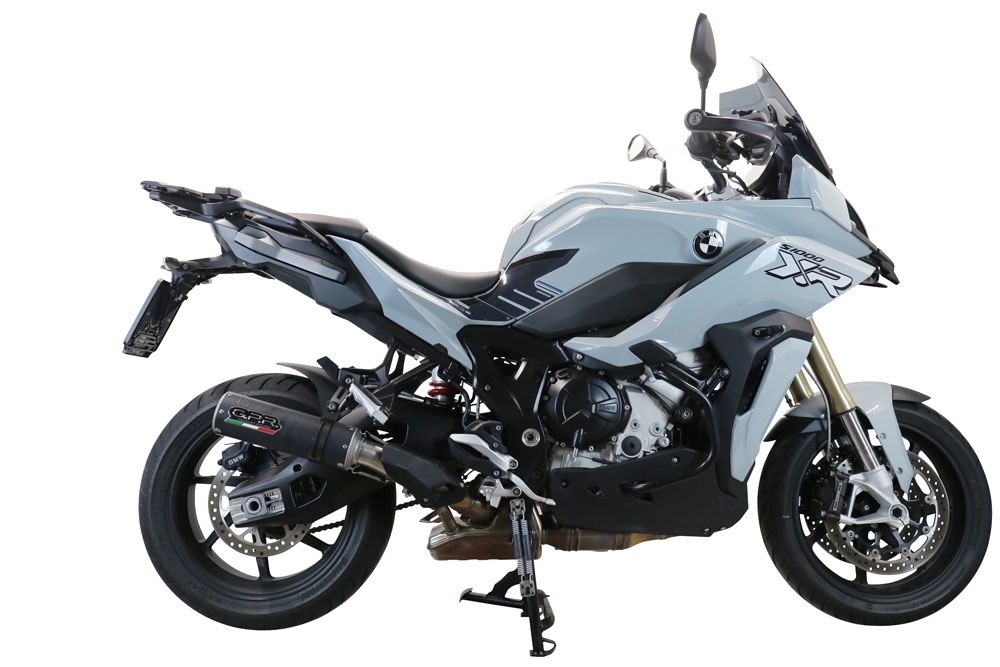 Escape compatible con Bmw S 1000 XR -M 2020-2025, M3 Black Titanium, Escape racing, silenciador con tubo de conexion, articulo sin homologacion 