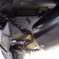 Escape compatible con Kawasaki Versys 650 2006-2014, M3 Inox , Escape legal, homologado, silenciador con db killer desmontable y tubo de conexión específico 