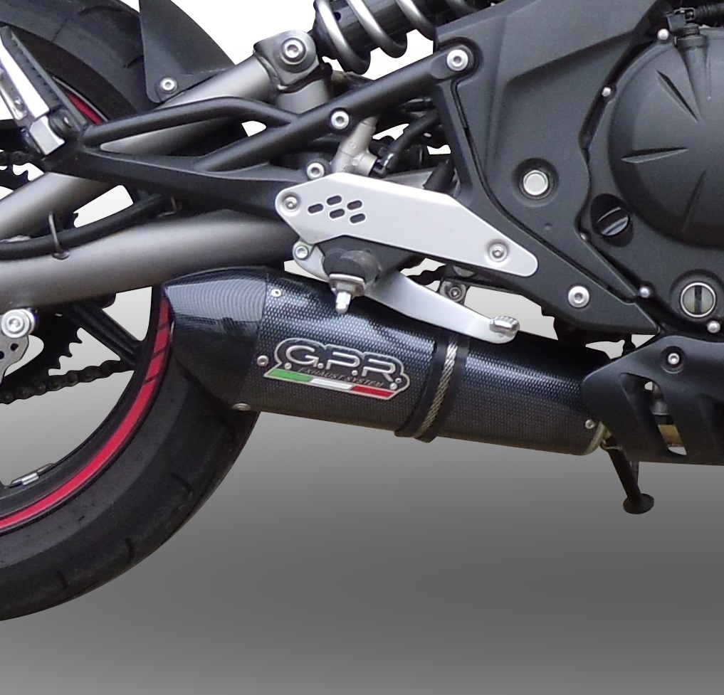 Escape compatible con Cf Moto Nk 650 2012-2016, Gpe Ann. Poppy, Escape legal, homologado, silenciador con db killer desmontable y tubo de conexión específico 