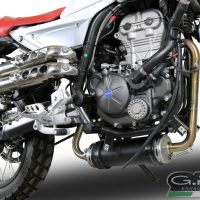 Escape compatible con F.B. Mondial Hps 125 2016-2018, Decatalizzatore, Tubo supresor de catalizador 