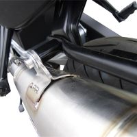 Escape compatible con Bmw F 800 Gt 2012-2016, Powercone Evo, Escape legal, homologado, silenciador con db killer desmontable y tubo de conexión específico 