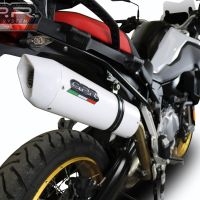 Escape compatible con Bmw F 800 Gs 2024-2025, Albus Evo4, Escape legal, homologado, silenciador con db killer desmontable y tubo de conexión específico 