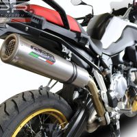 Escape compatible con Bmw F 850 Gs -Adventure 2021-2024, M3 Inox , Escape legal, homologado, silenciador con db killer desmontable y tubo de conexión específico 