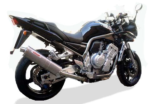 Escape compatible con Yamaha Fzs 1000 Fazer 2001-2005, Albus Ceramic, Escape legal, homologado, silenciador con db killer desmontable y tubo de conexión específico 
