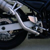 Escape compatible con Yamaha Fzs 600 Fazer 1998-2003, Furore Nero, Escape legal, homologado, silenciador con db killer desmontable y tubo de conexión específico 