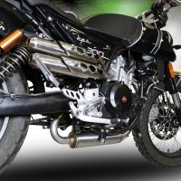 Escape compatible con F.B. Mondial Hps 300 2018-2019, Decatalizzatore, Tubo supresor de catalizador 