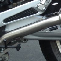 Escape compatible con Yamaha Fjr 1300 2001-2005, Furore Nero, Par de terminales de escape homologados, con db killer extraíbles y tubos de conexión específicos 