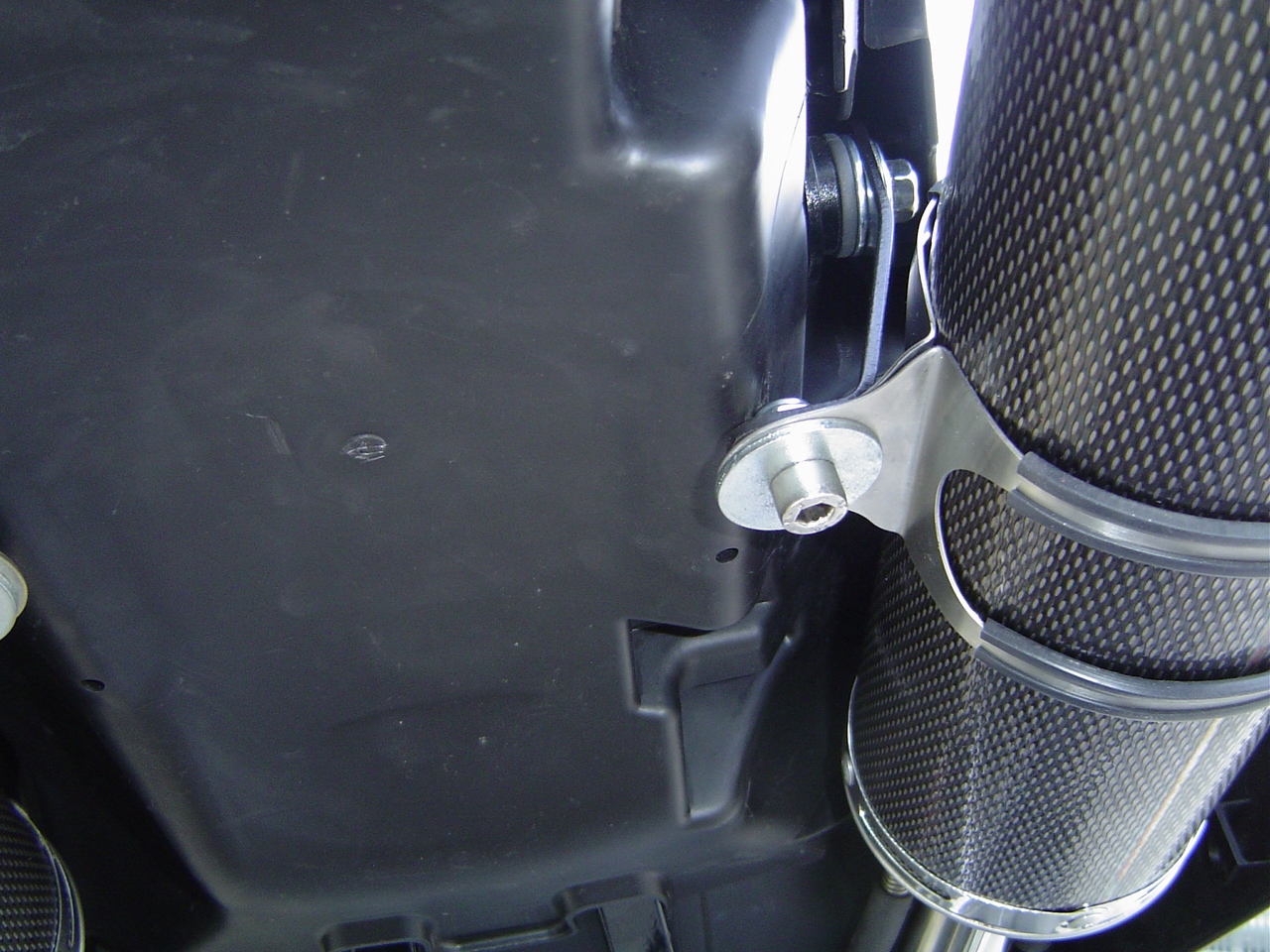 Escape compatible con Honda Fmx 650 2005-2008, Inox Tondo, Par de terminales de escape homologados, con db killer extraíbles y tubos de conexión específicos 