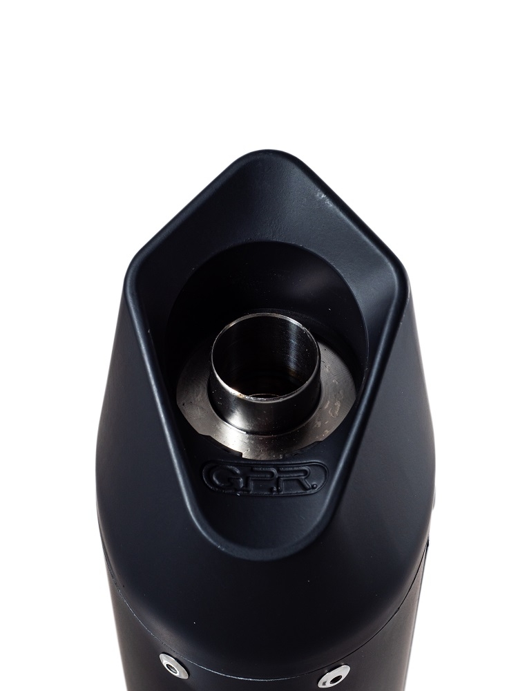 Escape compatible con Aprilia Shiver 750 Gt 2007-2016, Furore Nero, Doble escape racing, con tubos de conexión, artículo sin homologación 
