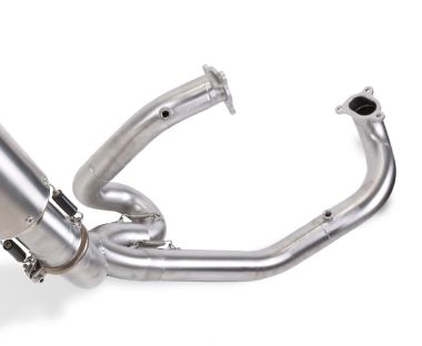 Escape compatible con Ktm Lc 8 Adventure 1050 2015-2016, Decatalizzatore, Tubo supresor de catalizador 
