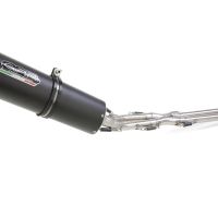 Escape compatible con Yamaha T-Max 500 2001-2011, Furore Nero, Escape completo homologado y legal, incluido db killer extraíble 