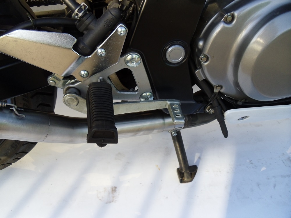 Escape compatible con Suzuki Gs 500 E - F 1989-2007, Satinox , Escape legal, homologado, silenciador con db killer desmontable y tubo de conexión específico 