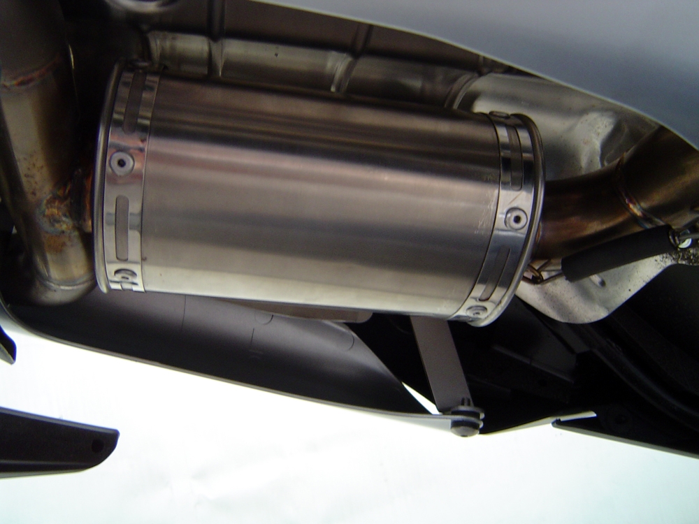 Escape compatible con Suzuki Gsr 600 2006-2011, Titanium Oval , Escape legal, homologado, silenciador con db killer desmontable y tubo de conexión específico 