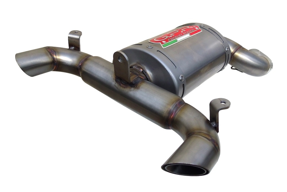 Escape compatible con Suzuki Gsr 600 2006-2011, Titanium Oval , Escape legal, homologado, silenciador con db killer desmontable y tubo de conexión específico 