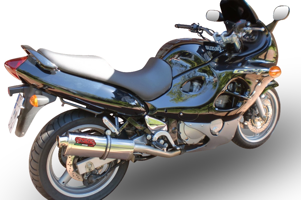 Escape compatible con Suzuki Gsf 400 Bandit 1991-1997, Trioval, Escape legal, homologado, silenciador con db killer desmontable y tubo de conexión específico 