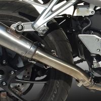 Escape compatible con Honda Crossrunner 800 Vfr 800 X 2017-2020, Powercone Evo, Escape legal, homologado, silenciador con db killer desmontable y tubo de conexión específico 