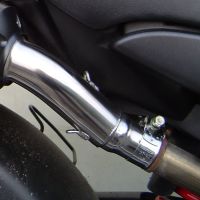Escape compatible con Honda Hornet 900 - Cb 900 F 2002-2005, Satinox , Par de terminales de escape homologados, con db killer extraíbles y tubos de conexión específicos 