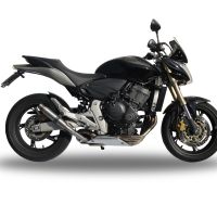 Escape compatible con Honda Hornet Cb 600 F 2007-2014, Deeptone Inox, Escape legal, homologado, silenciador con db killer desmontable y tubo de conexión específico 