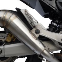 Escape compatible con Honda Cbr 600 F 2011-2014, Powercone Evo, Escape legal, homologado, silenciador con db killer desmontable y tubo de conexión específico 