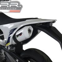 Escape compatible con Husqvarna Enduro 701 2017-2020, Albus Evo4, Escape homologaedo, legal para mercados fuera de la UE, incluido tubo de enlace y db killer extraíble 