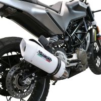 Escape compatible con Husqvarna Vitpilen 401 2020-2020, Albus Evo4, Escape legal, homologado, silenciador con db killer desmontable y tubo de conexión específico 
